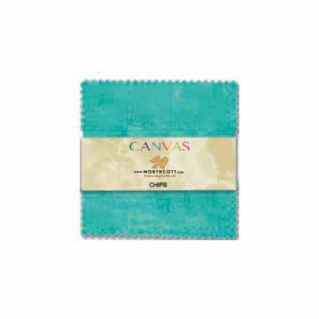 Canvas 5" Square Pack (Charm Pack) by Deborah Edwards for Northcott (CCANVAS42-10)